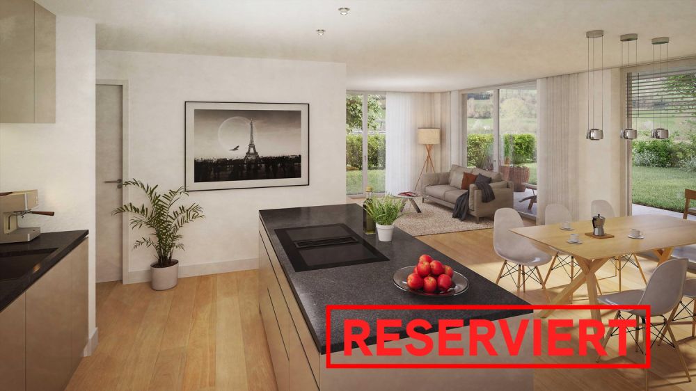 Moderne 3.5-Zimmer-Garten-Wohnung mit 103 m2 eigenem Garten - Bild 1