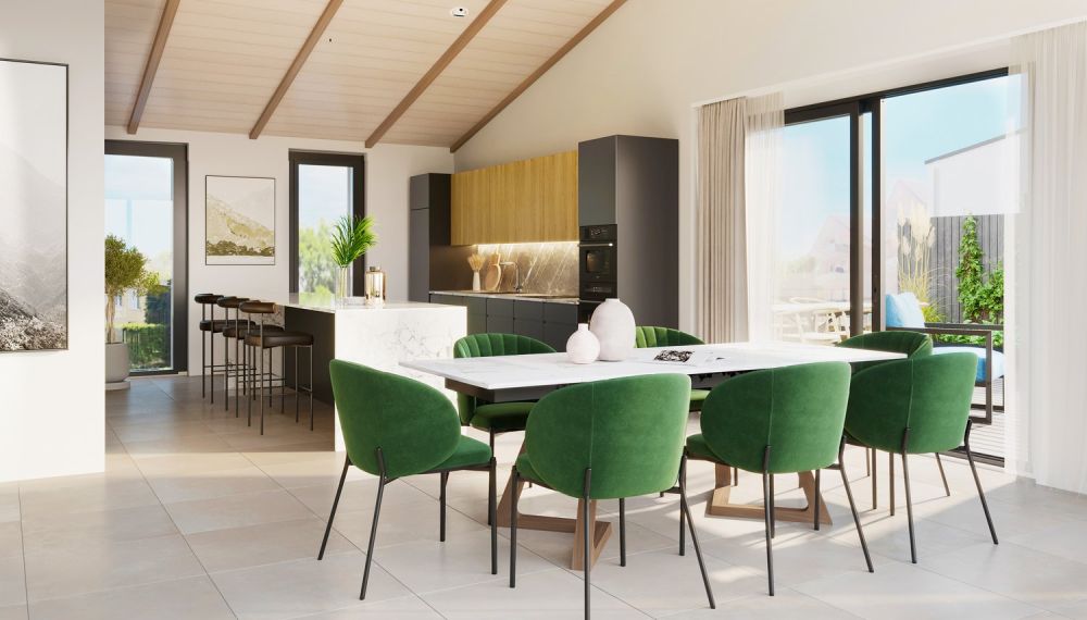 Superbes Triplex-Terrasse de standing à Sorens / 3 sur 6 vendu - Bild 9