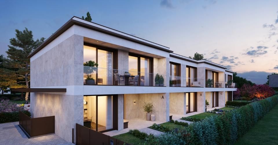 Villas neuves THPE avec jardin et prestations haut de gamme ? Pregny-Chambésy - Maison jumelée 6 pièces - image - 8