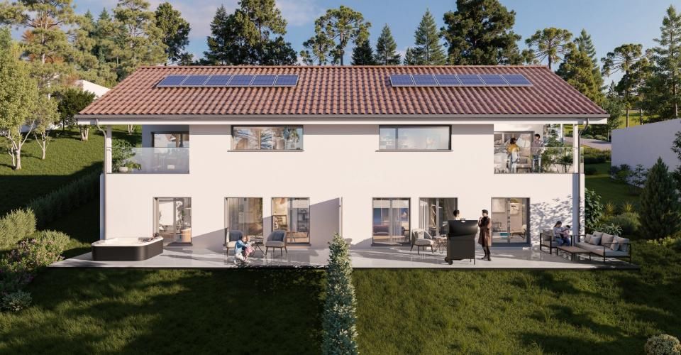 Promotion de plusieurs villas “Villa Panorama” – Villars-Burquin - Maison contiguë 4.5 pièces - image - 3