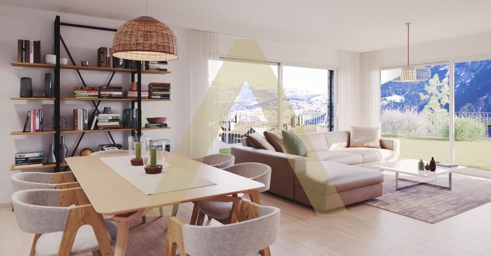 Villas familiales avec vue imprenable sur la vallée - Maison 4.5 pièces - image - 3