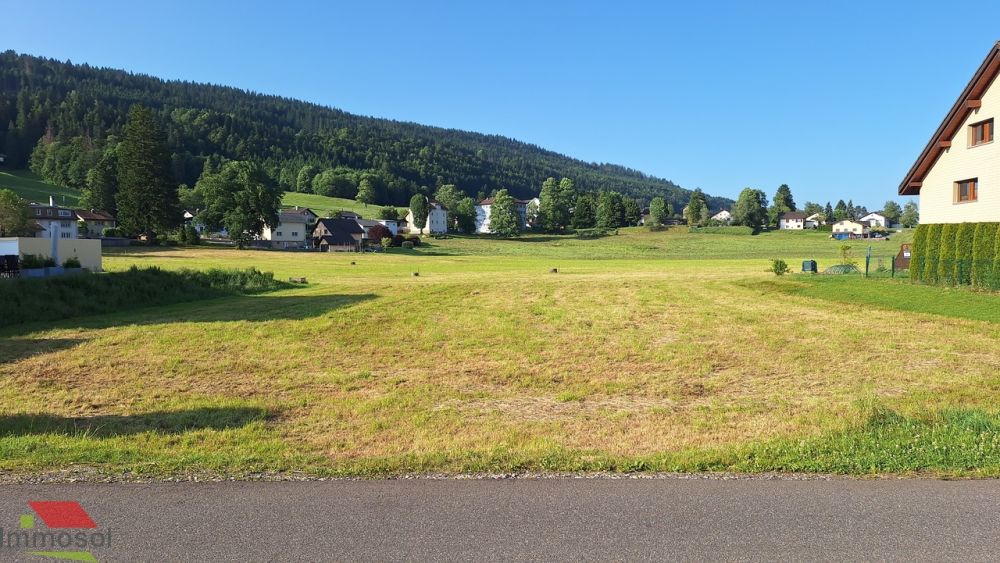 Maison Jumelle sur plan - 5.5 pièces - Sous-sol - Jardin - Garage - Le Chenit | Immosol | Terrain