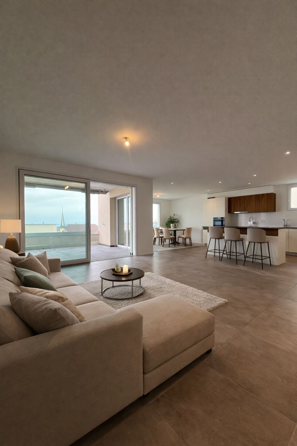 Magnifique appartement de 4,5 pièces avec grande terrasse et vue -  Bild 6