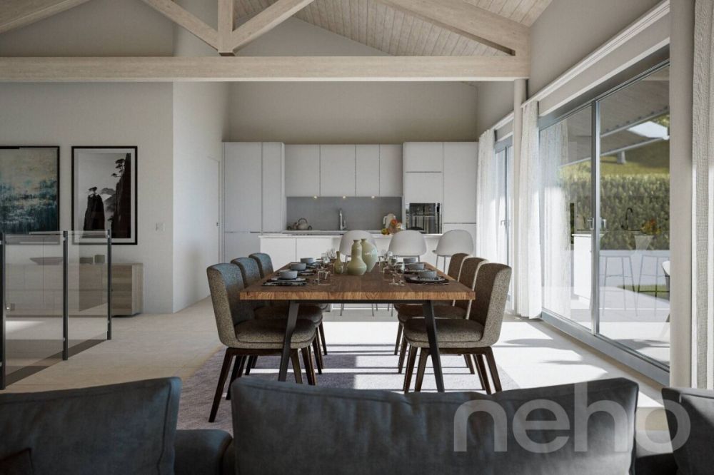 CHEXBRES ? VILLA CONTEMPORAINE AVEC VUE ÉPOUSTOUFLANTE SUR LE LÉMAN - Bild 7