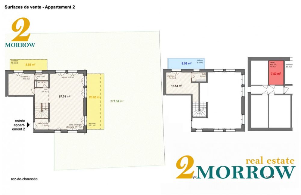 Appartement 4  5.5 pièces en duplex avec deux balcons -  Bild 9