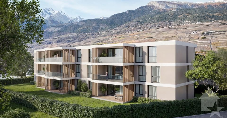 Appartement 4.5 pièces - Lot A1 - Les jardins de Plan-Conthey - Appartement 4.5 pièces - image - 2