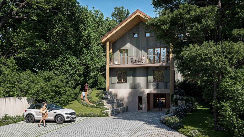 Promotion "Les Ecureuils" nichée entre ville et campagne à Bernex - Bild 4