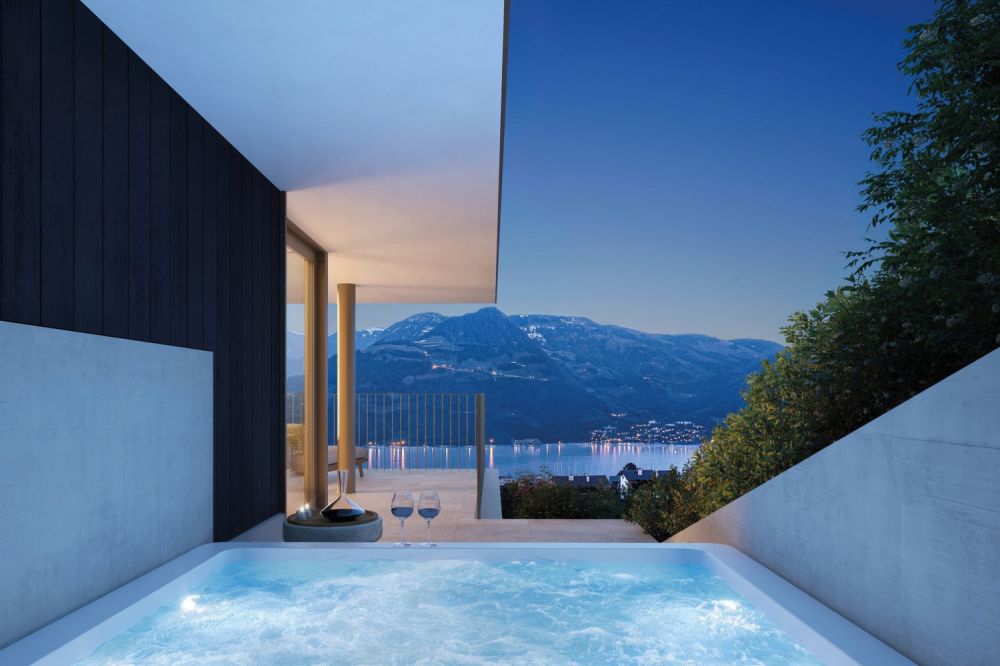 Exklusives Haus mit Seesicht - Aussenwhirlpool