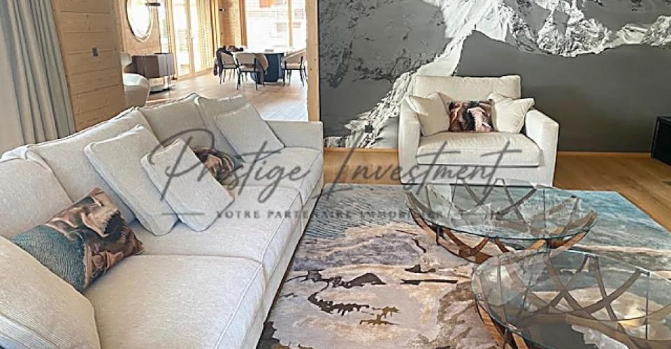 Magnifique Chalet Prestige: le golf en voisin, les Alpes en horizon. - Chalet - image - 10