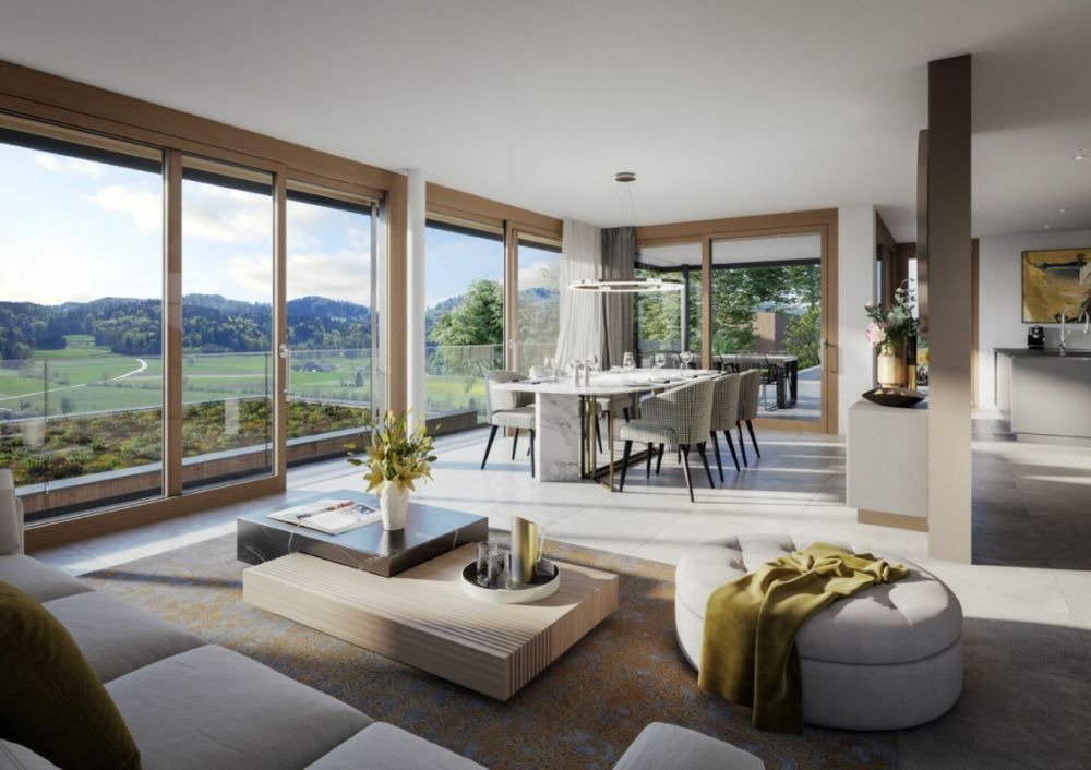 Wohnen mit Panorama - luxuriöses Einfamilienhaus mit Bergsicht -  Bild 3