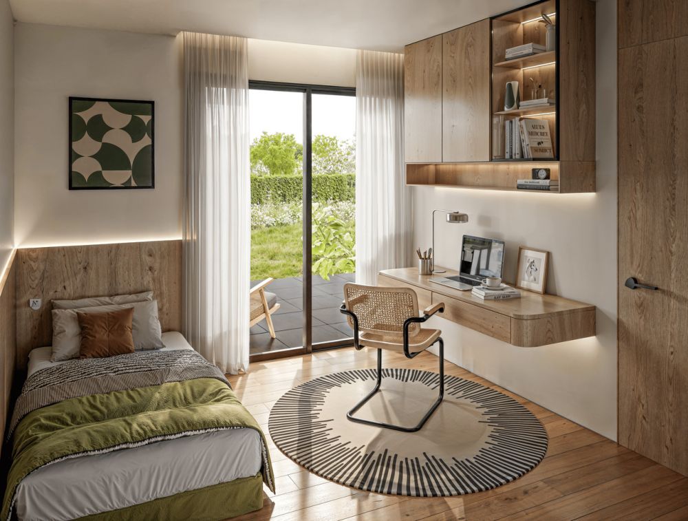 Helle 4.5-Zimmer Terrassenwohnung mit Weitblick in Birrhard AG -  Bild 4