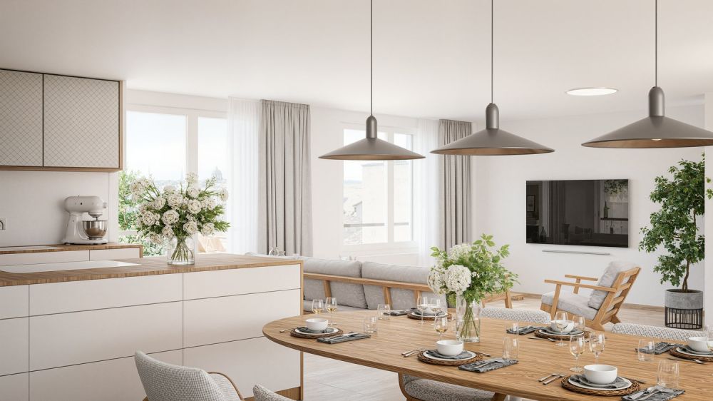4.5-Zimmer-Attikawohnung mit weitläufigen Terrassen -  Bild 7