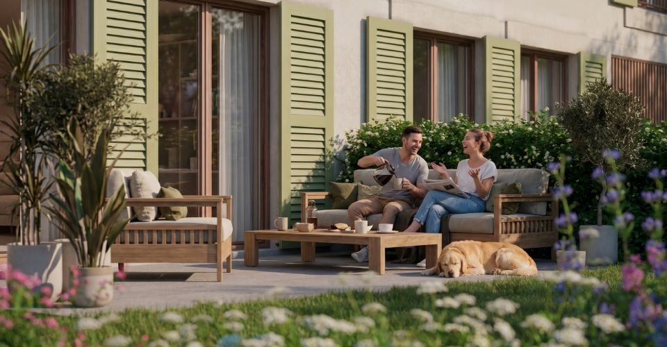 LULLY – 189 M² AVEC JARDIN – L'ALTERNATIVE AU GRAND APPARTEMENT – TRAVAUX DÈS JANVIER - Appartement 6 pièces - image - 3