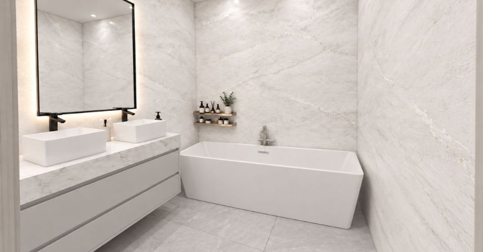 Villa NEUVE 4,5 p. de 131 m² - jardin, terrasse et vue Dents-du-Midi - Muraz - Maison contiguë 4.5 pièces - image - 6