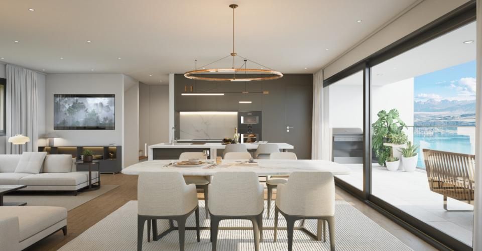 6 MAISONS NEUVES A VILLARS-BURQUIN AVEC VUE PLONGEANTE SUR LE LAC ! - Maison 4.5 pièces - image - 3