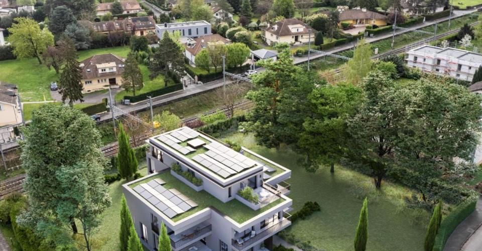 Résidence Elisabeth: Penthouse d'exception avec vue sur le lac et les Alpes - Appartement 4 pièces - image - 9