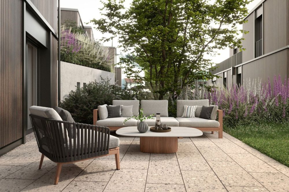Neubauprojekt SATO: 4.5-Zimmer-Gartenwohnung mit Hobbyraum - SATO_WINKEL