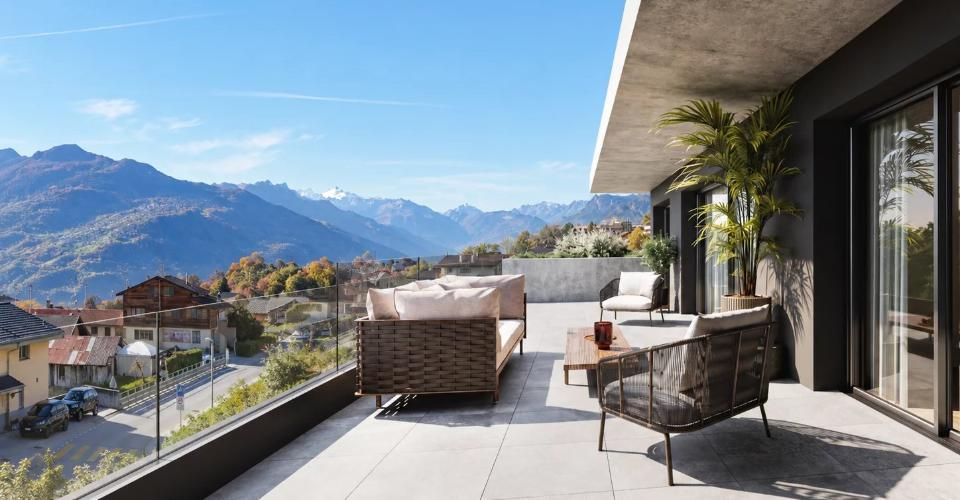 Savièse | Attique de 3.5 pièces avec terrasse au coeur de St-Germain - Attique 3.5 pièces - image - 3