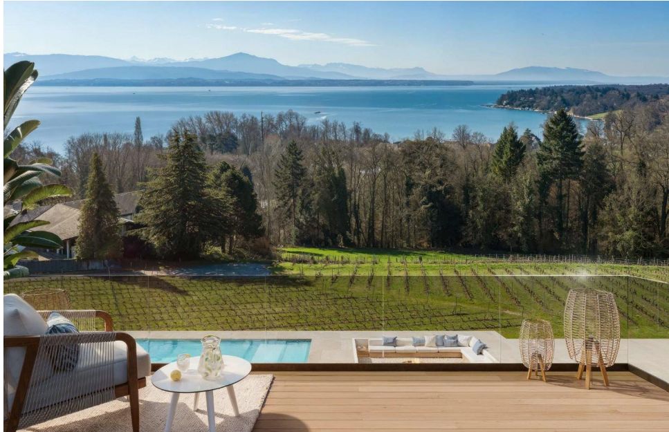 Magnifique propriété contemporaine avec vue lac -  Bild 1