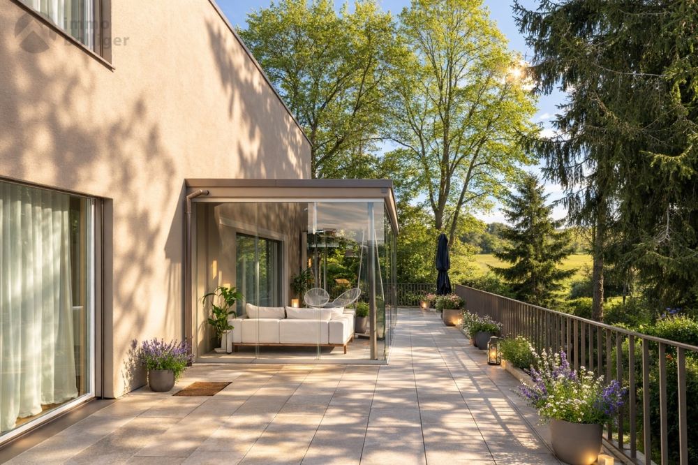 Einzigartiges Design, exklusiver Komfort und Ausblick in die Natur -  Bild 1