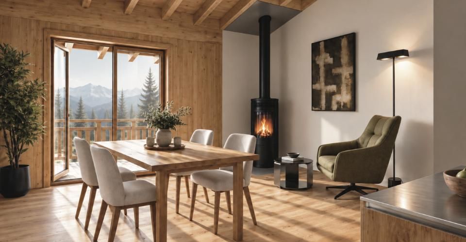 Magnifique attique 4.5 pcs en construction - Attique 4.5 pièces - image - 4