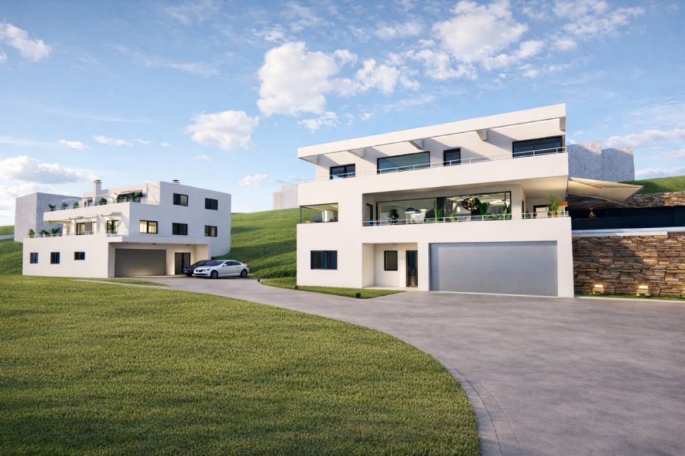 Neubau 2-Familienhaus mit Weitsicht -  Bild 1