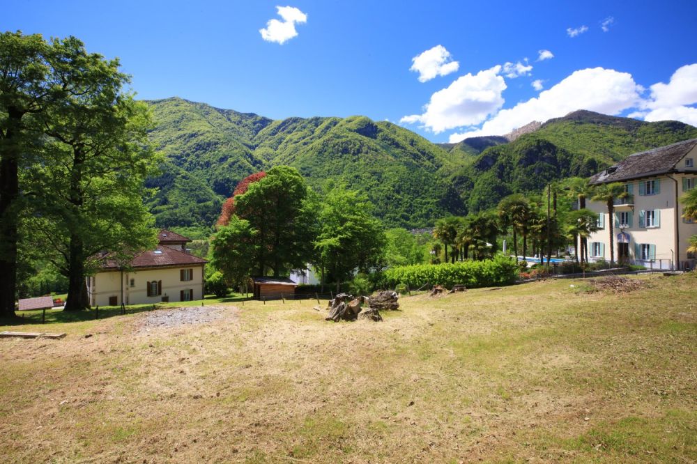 Luce, beton e legno incastonati tra il verde e le montagne Valmaggesi - Bild 5