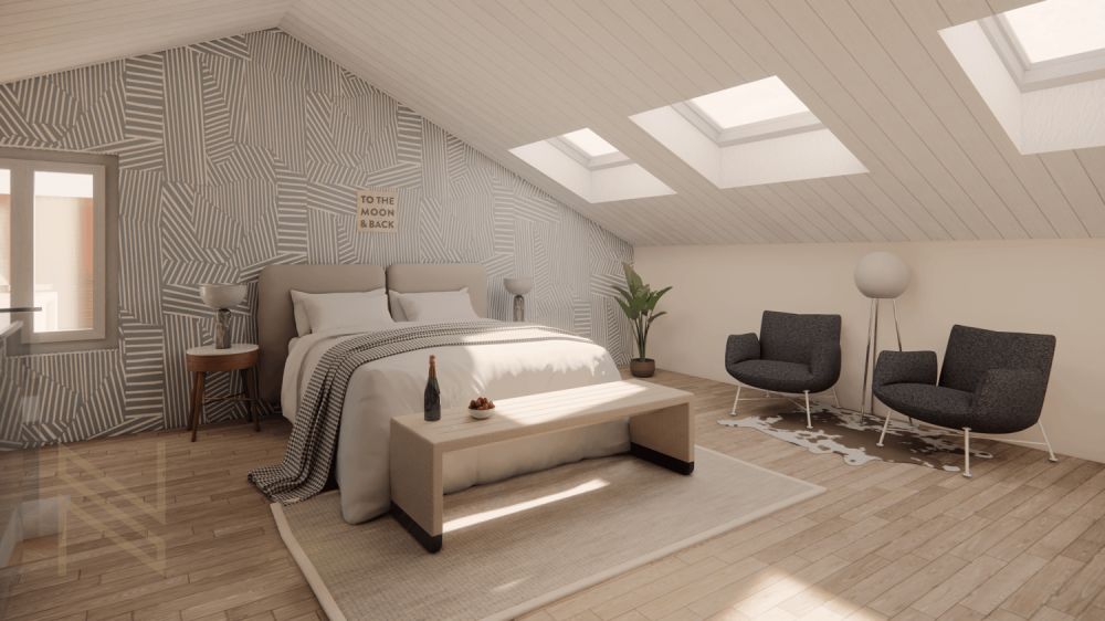 Exklusives Wohnen für junge Luxusliebhaber ? ALLES ANDERS ALS 08/15 - Dachgeschoss / Verschiedene Ausbau-Designs möglich
