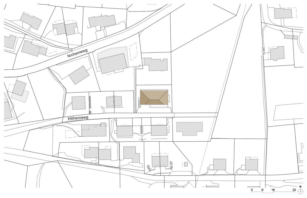 Exklusives Haus mit Seesicht - Situationsplan