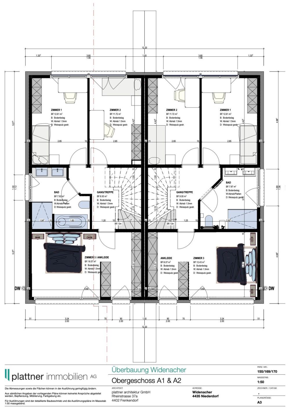 5.5-Zimmer-Doppeleinfamilienhaus Haus A2 Niederdorf -  Bild 10