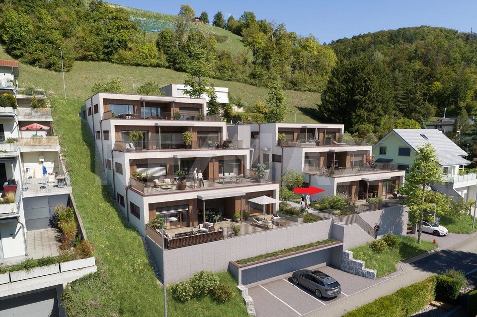 Terrassenwohnen mit Ausblick - Innenausbau nach Ihrer Wahl -  Bild 12
