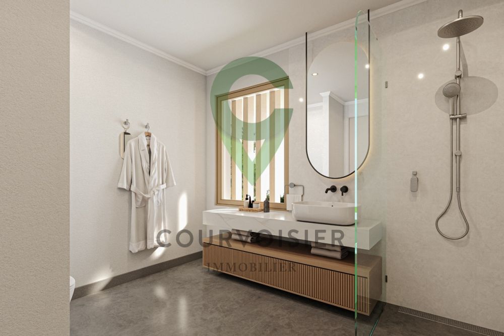 La résidence des quatre - 3 Villas de 6.5 pièces à La Tour-de-Peilz - Etage - Salle de bain