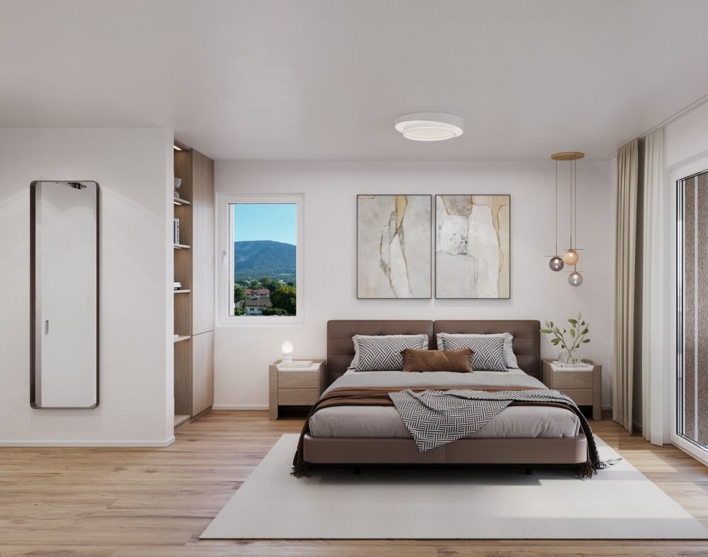 4.5 Z.-Wohnung B, im EG, 122 m² Netto-Wohnfläche und 38m² Terrasse - Zimmer 3