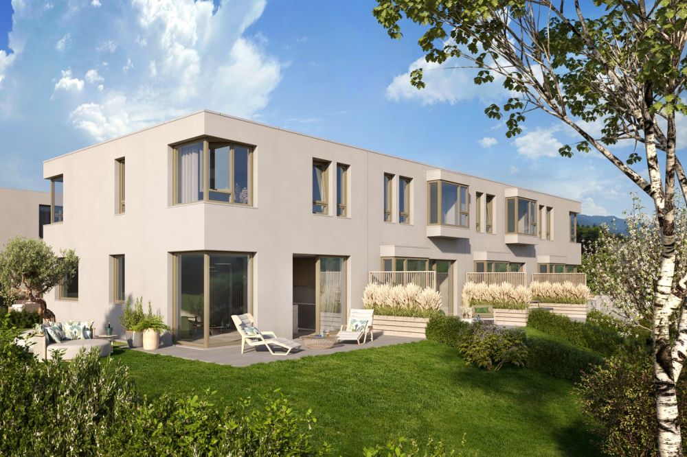Moderne Neuvilla mit Dachgiebel und Garten - sofort verfügbar -  Bild 13