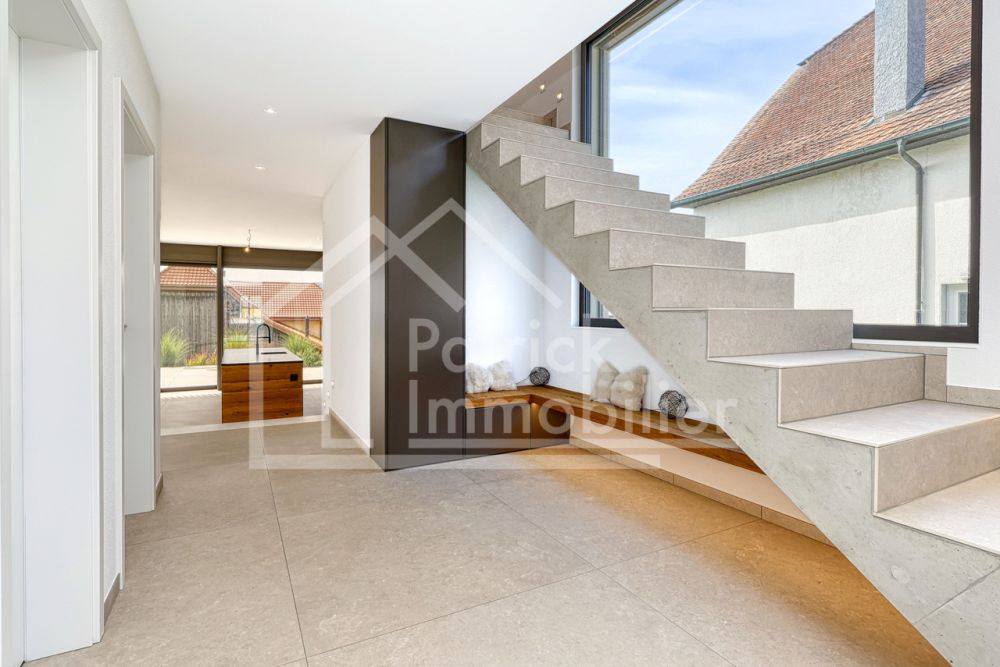 Villa contemporaine de luxe avec vue dégagée à Montavon -  Bild 4