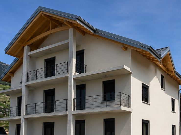 Neue 2.5-Zimmer-Wohnung mit Balkon und schöner Aussicht in Pont-de-la-Morge -  Bild 4
