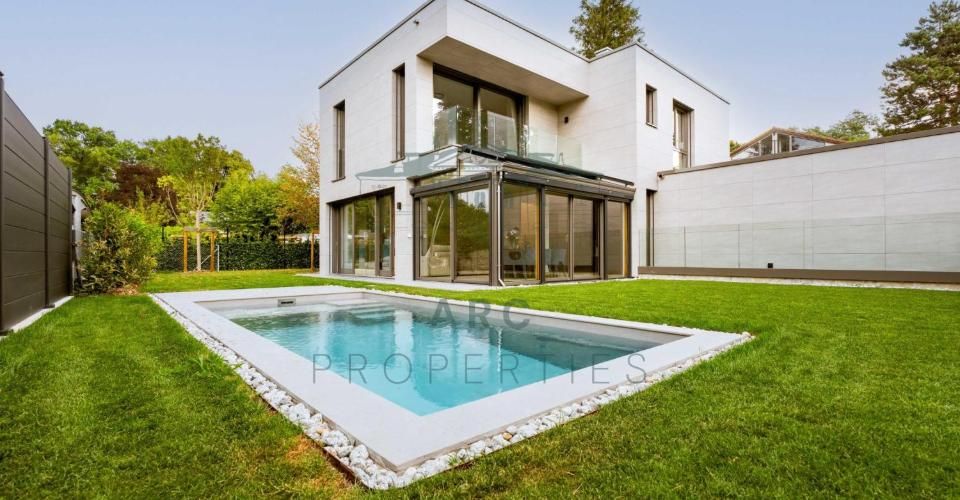 CORSIER ? MAGNIFIQUE VILLA INDIVIDUELLE NEUVE AVEC PISCINE - Maison 9.5 pièces - image - 1