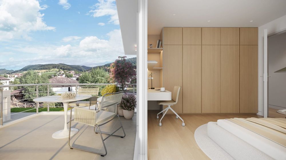 5.5-Zimmer-Doppeleinfamilienhäuser «Wolfacker» – Neubau in Stüsslingen, 4 Einheiten verfügbar -  Bild 11