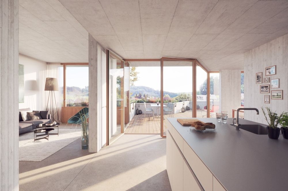 Duplex-Wohntraum mit 300m2 - NEUBAU - Küche fungiert als Herzstück der Wohnung