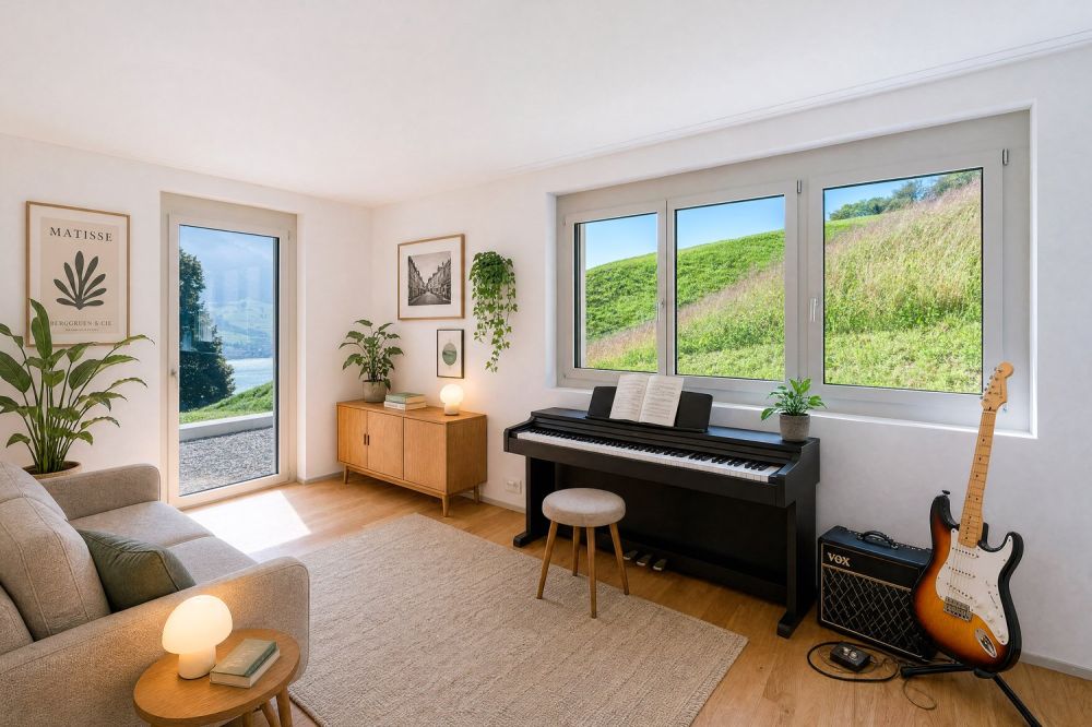 Bezugsbereite Neubauwohnung an idyllischer Lage -  Bild 4