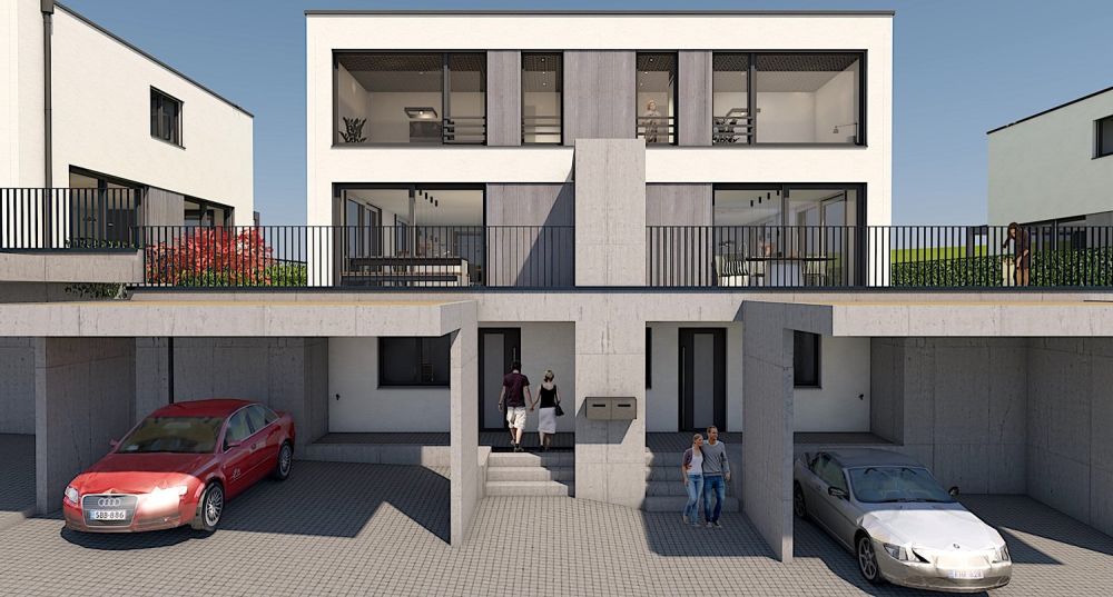 5.5-Zimmer-Doppeleinfamilienhaus Haus B1 Niederdorf -  Bild 1