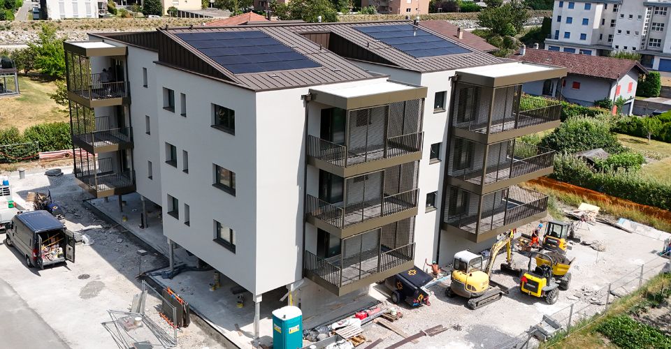 Très joli 3.5 pièces à vendre à Martigny - Chantier en cours - Appartement 3.5 pièces - image - 2