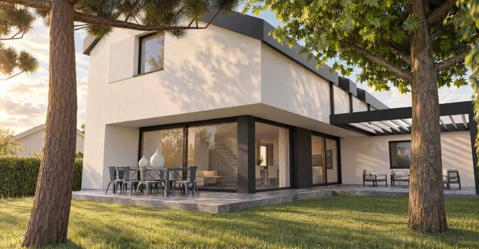 Villa neuve de 5,5 pièces avec jardin et généreuse terrasse - Maison jumelée 5.5 pièces - image - 3