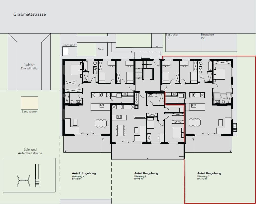 Exklusive Neubauwohnung mit privatem Garten -  Bild 6