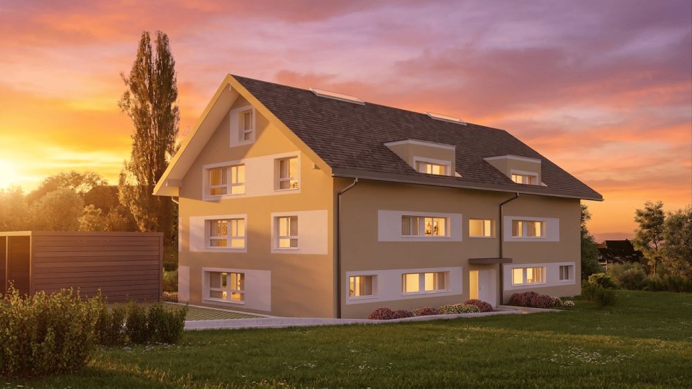 Stadtnah auf dem Land: Moderne 4.5-Zimmer-Neubauwohnung an ruhiger Lage in Hettiswil -  Bild 7