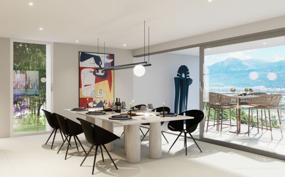 Lussuoso 5.5 locali: modernità ed eccellenza con vista lago - Bild 5