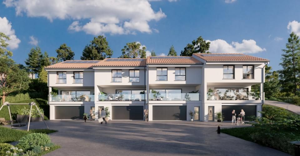 6 MAISONS NEUVES A VILLARS-BURQUIN AVEC VUE PLONGEANTE SUR LE LAC ! - Maison 4.5 pièces - image - 13