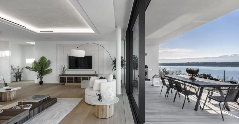 Villa contemporaine neuve, Cologny, vue lac - Maison 10 pièces - image - 2