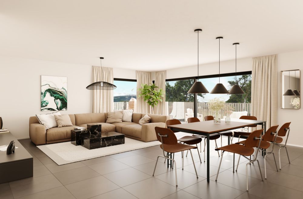 Le Clos de Pradzère - 4,5 pièces spacieux au rez-de-jardin - Bild 4