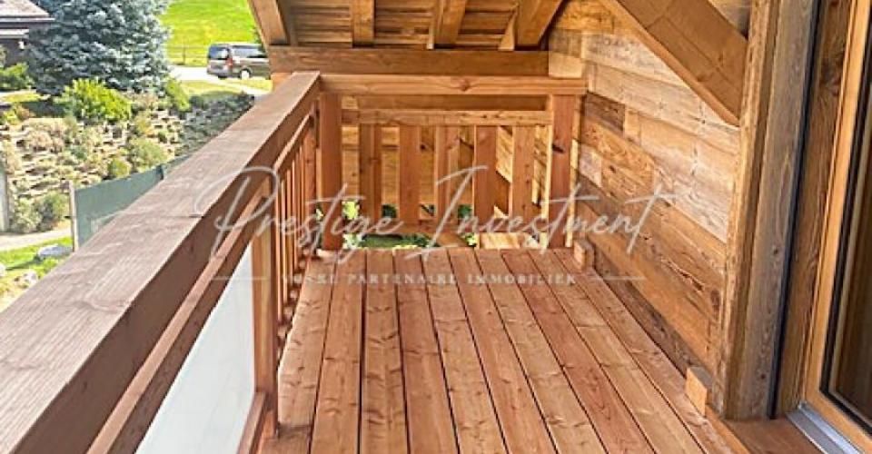 Magnifique Chalet Prestige: le golf en voisin, les Alpes en horizon. - Chalet - image - 8